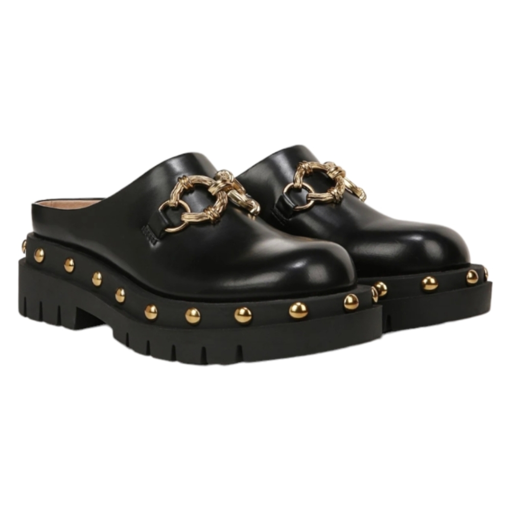 New Circus NY Annie Clog, Backless Black, Size  7